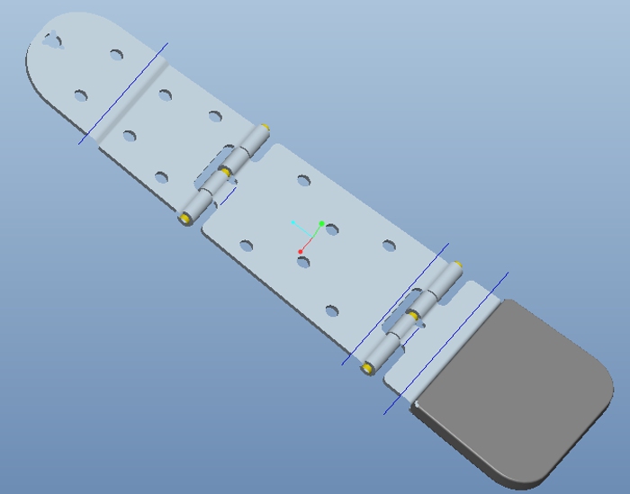 摄像头转轴包胶底座